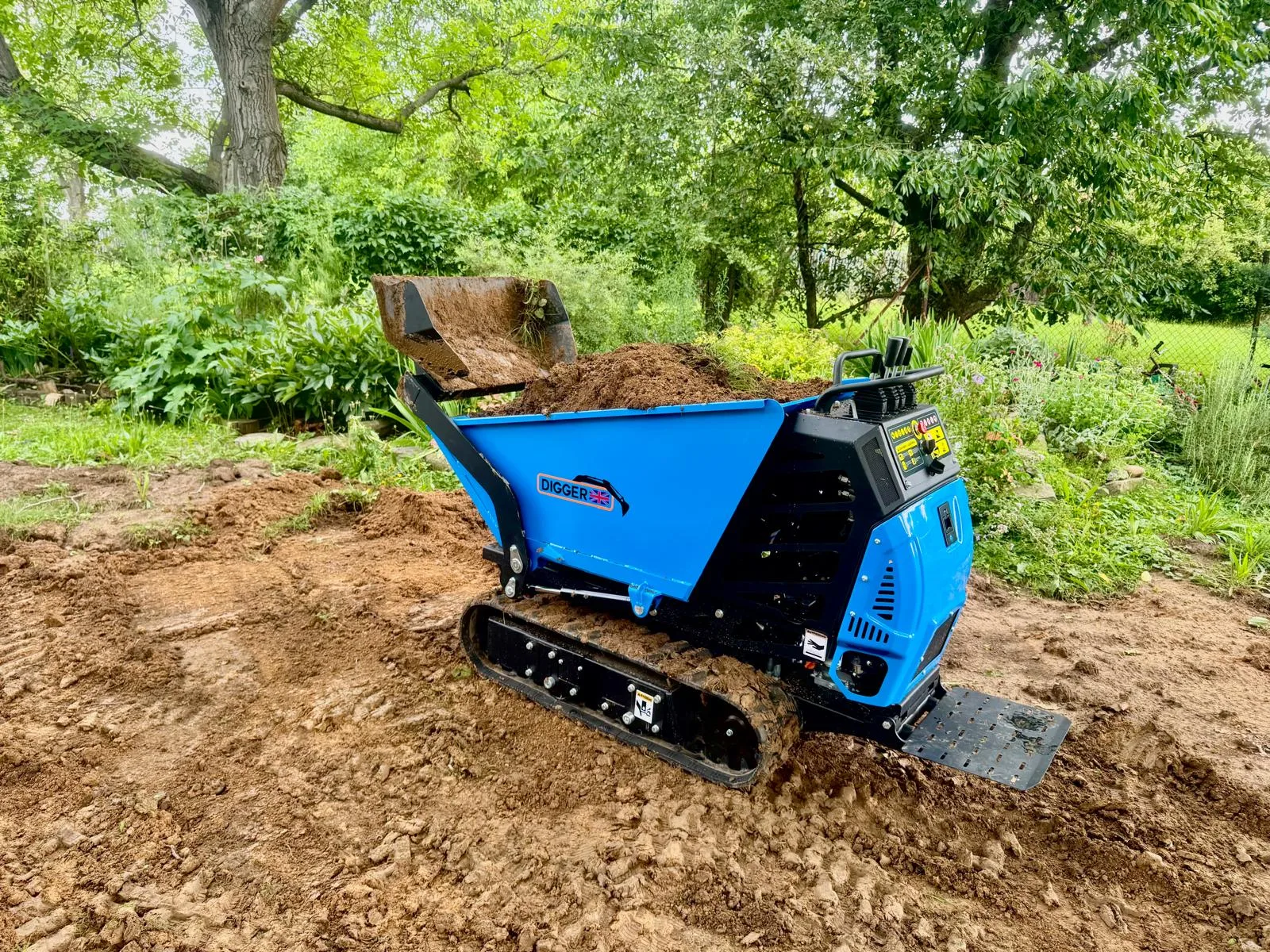 Samonakládací pásový minidumper Digger MD650 FH PRO